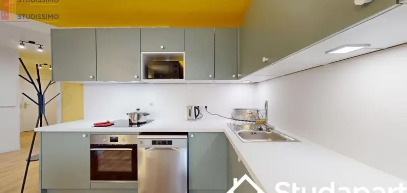 Studio meublé 9m² Asnières-sur-Seine - Meublé, DPE A - Photo 4