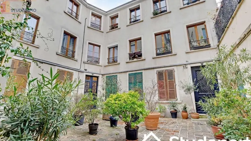 Studio meublé 13m² Saint-Cloud - Meublé, 2e étage - Photo 1