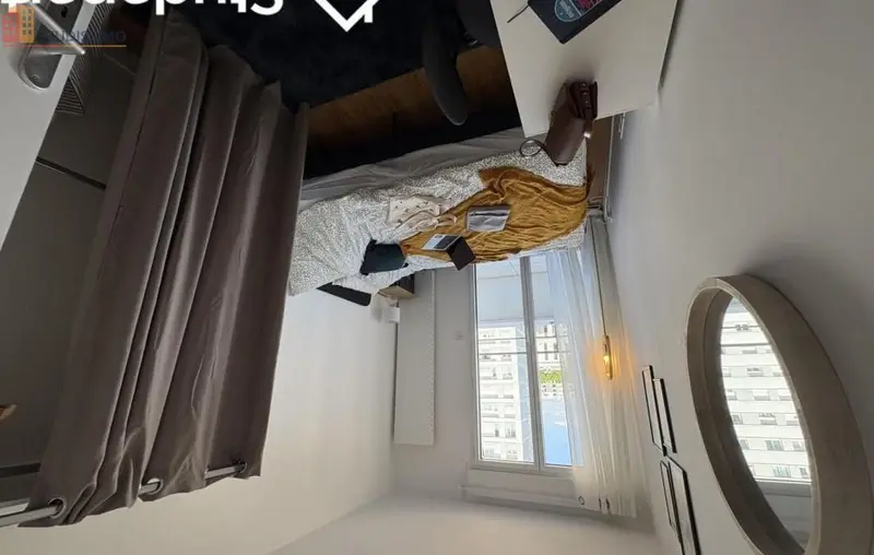Studio meublé 16m² Clichy - Lumineux, étage élevé - Photo 4