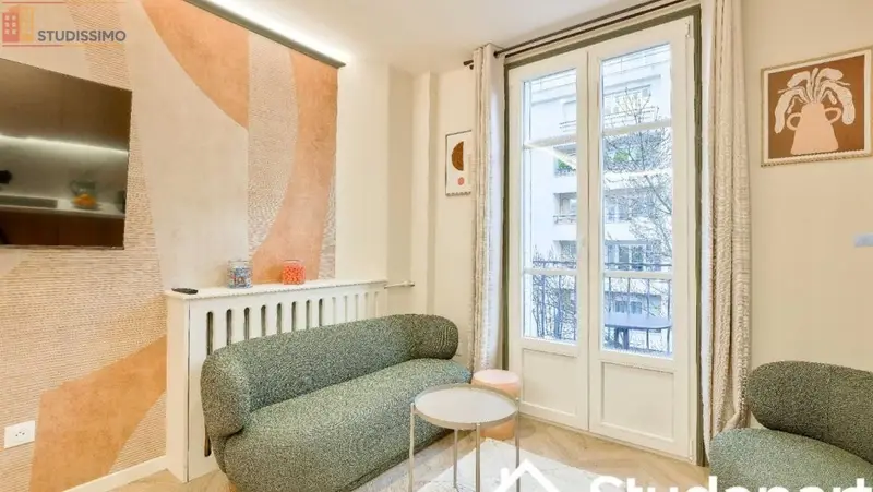 Studio meublé 15m² Courbevoie - Meublé, DPE A - Photo 2