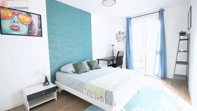 Studio meublé 13m² Clichy 92110 - Lumineux, 5e étage - Photo 7