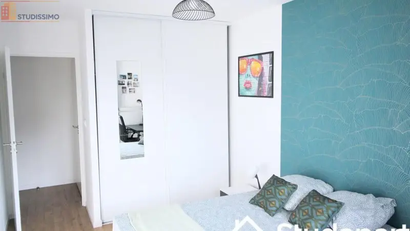 Studio meublé 13m² Clichy 92110 - Lumineux, 5e étage - Photo 4