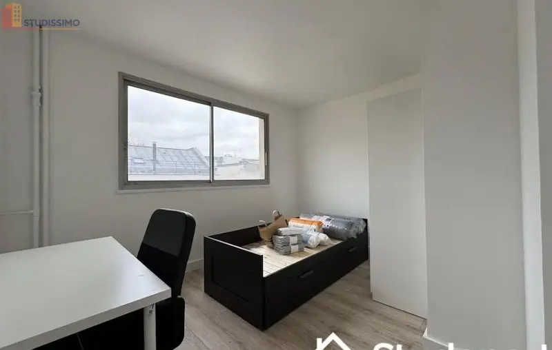 Studio meublé 13m² Boulogne-Billancourt - Calme, lumineux - Photo 2