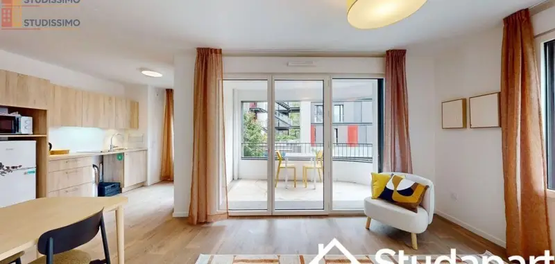 Studio 12m² Asnières-sur-Seine - Meublé, DPE A - Photo 2