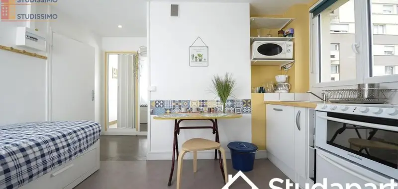 Studio 15m² Villeneuve-la-Garenne - Meublé, 4e étage - Photo 4