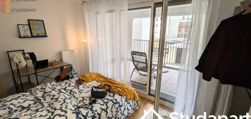 Studio meublé 20m² Clichy 92110 - Meublé, DPE A - Photo 9