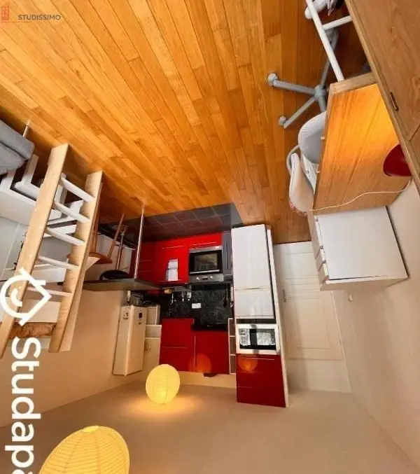 Studio meublé 25m² Asnières-sur-Seine - Meublé, 3e étage - Photo 3