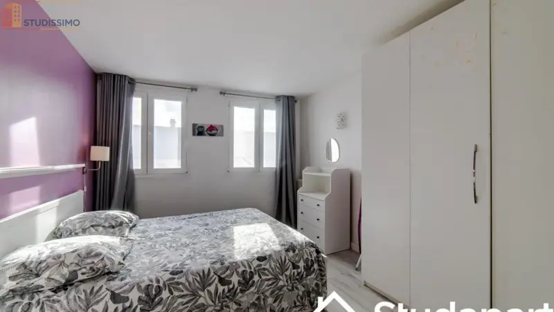 Studio meublé 19m² Puteaux - Calme, lumineux - Photo 2