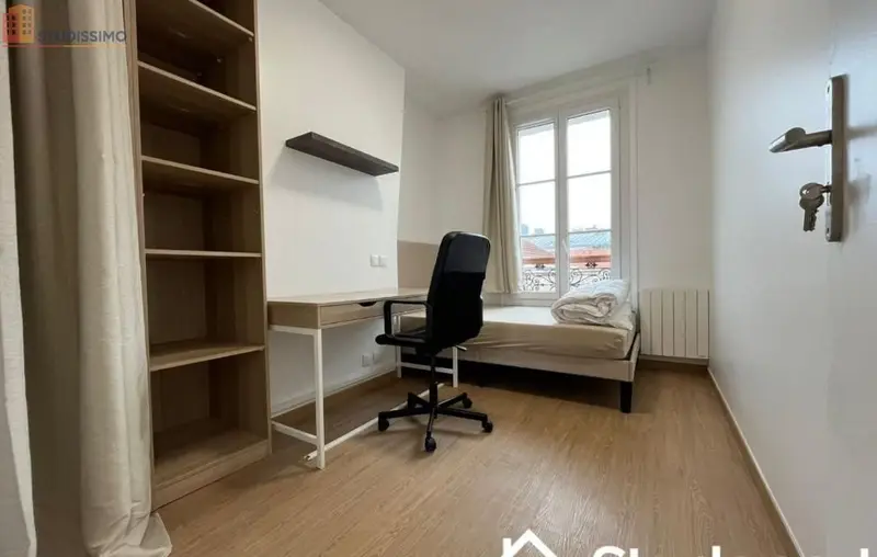 Studio meublé 10m² Courbevoie - Calme, 2e étage - Photo 4