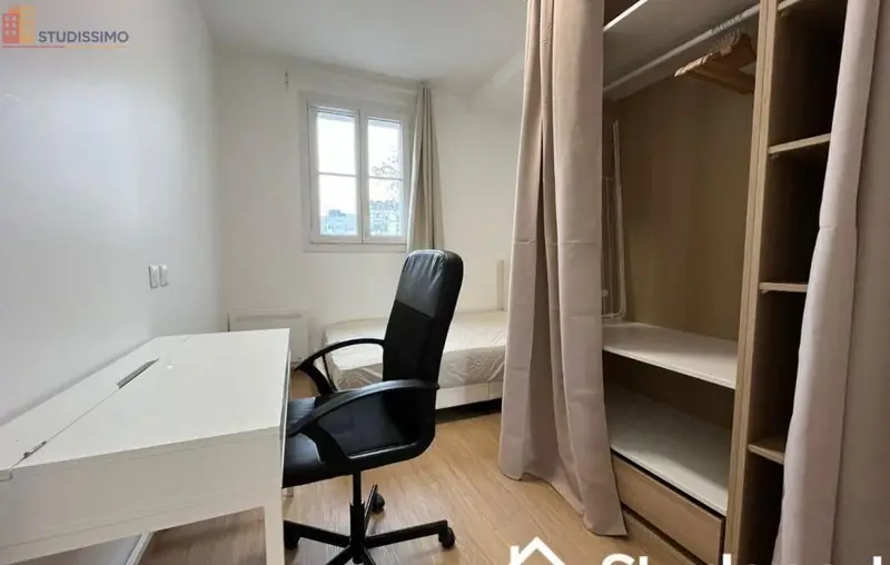 Studio meublé 10m² Courbevoie - Calme, 2e étage - Photo 2