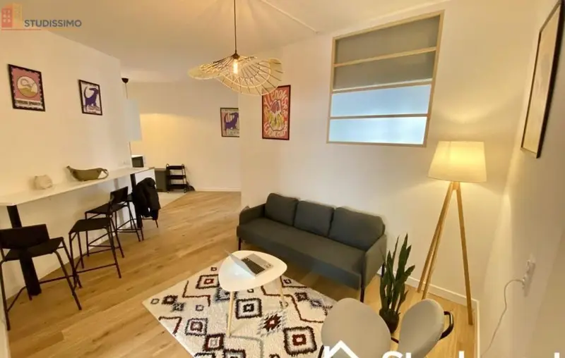 Studio meublé 9m² Clichy 92110 - Lumineux, calme - Photo 3