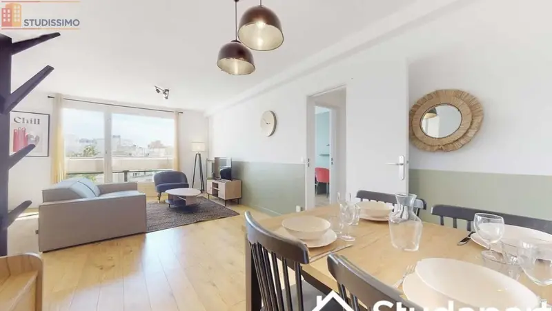 Studio meublé 11m² Asnières-sur-Seine - Étage élevé, DPE A - Photo 9