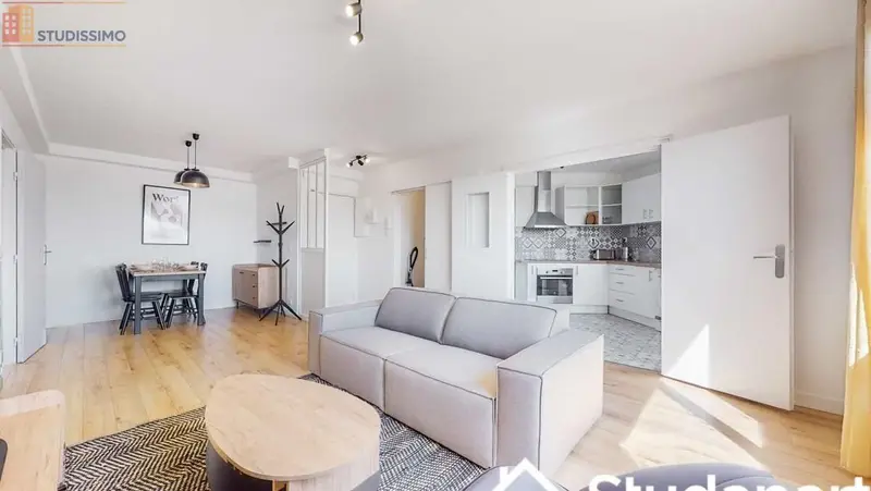 Studio meublé 11m² Asnières-sur-Seine - Étage élevé, DPE A - Photo 1