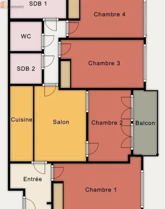 Studio meublé 19m² Clichy 92110 - Lumineux, étage 2 - Photo 2