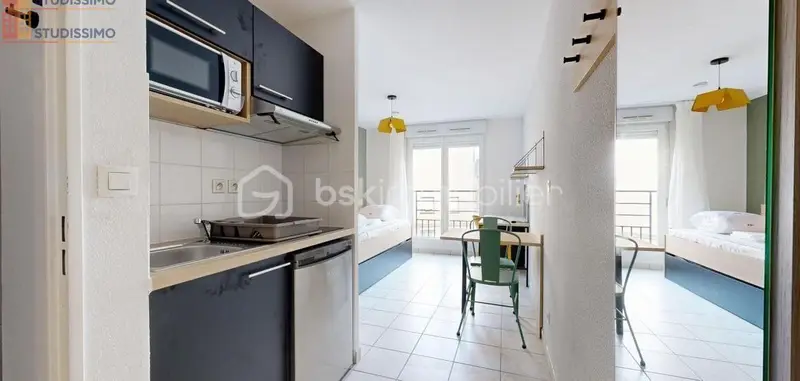 Studio 18m² Limoges 87000 - Étage 2/4, DPE C - Photo 7