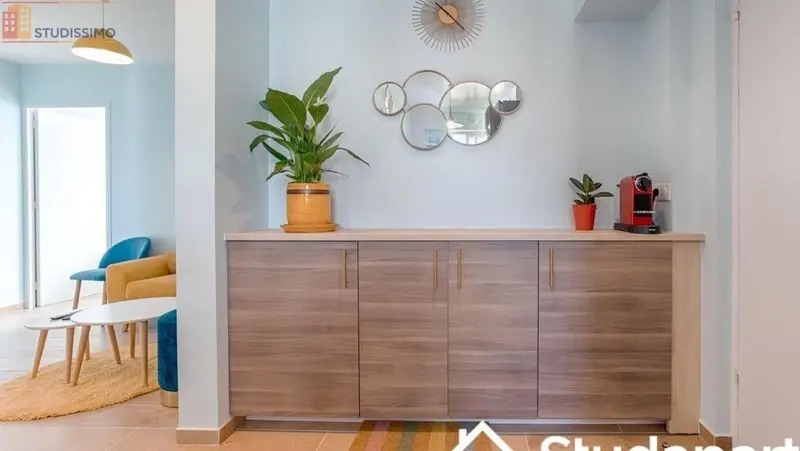 Studio meublé 11m² Vanves - Calme, 6e étage - Photo 1