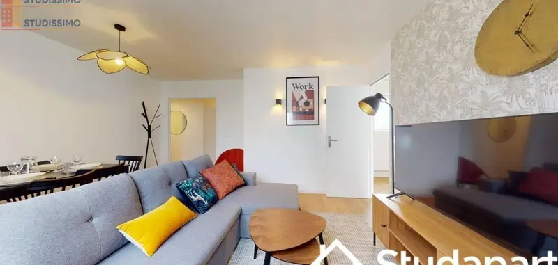 Studio meublé 11m² Courbevoie - Lumineux, 7e étage - Photo 9