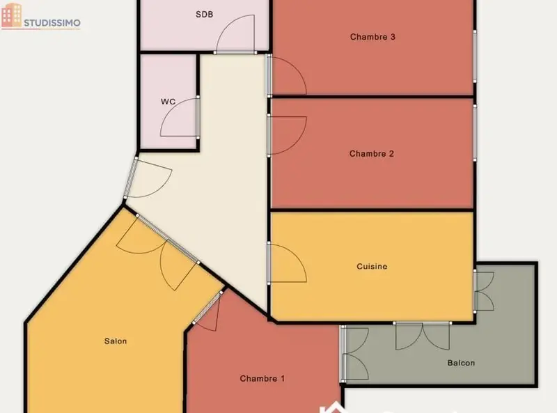 Studio meublé 23m² Suresnes - Lumineux, DPE A - Photo 7