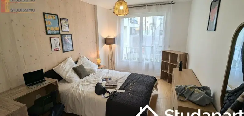 Studio meublé 21m² Clichy 92110 - Lumineux, DPE A - Photo 4