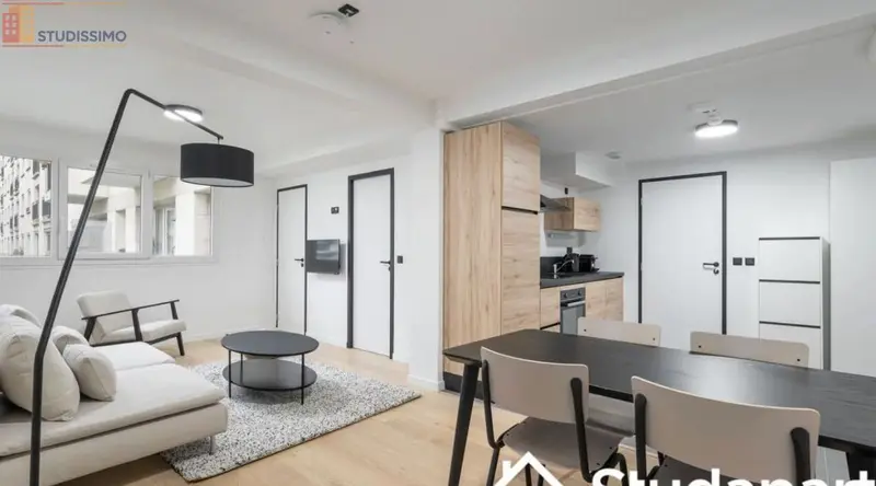 Studio meublé 11m² Clichy 92110 - Meublé, DPE A - Photo 3