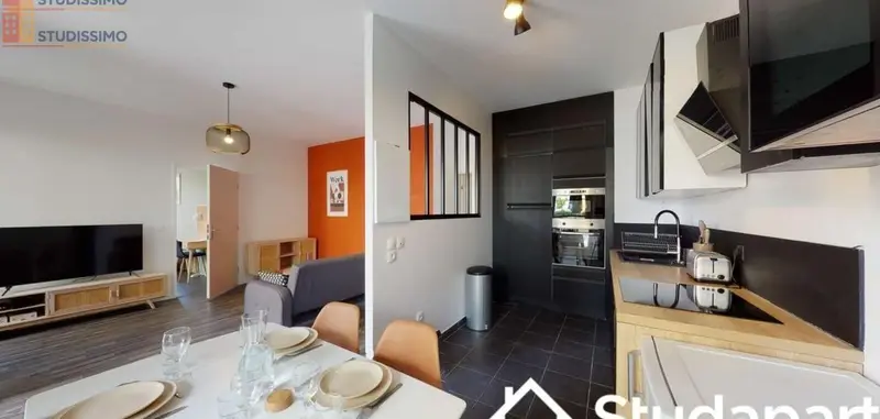 Studio meublé 9m² Nanterre - Meublé, performant énergétique A - Photo 6