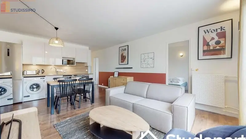Studio meublé 10m² Asnières-sur-Seine - Meublé, DPE A - Photo 10