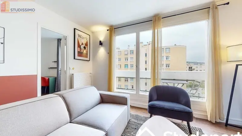 Studio meublé 10m² Asnières-sur-Seine - Meublé, DPE A - Photo 7