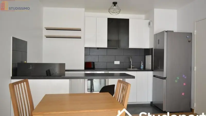 Studio meublé 10m² Colombes - Lumineux, calme - Photo 4