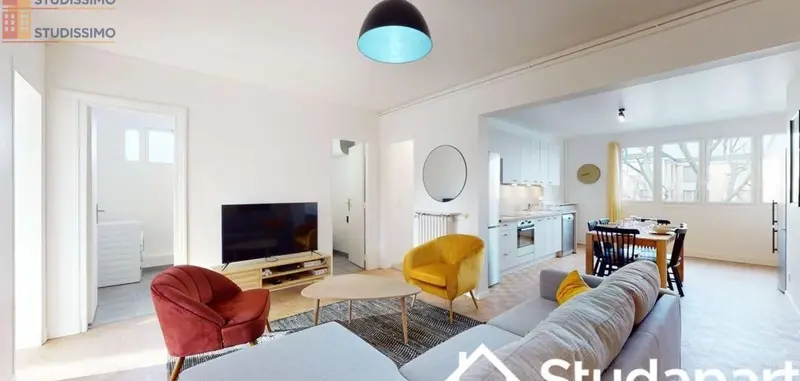Studio 13m² Colombes - Meublé, DPE A - Photo 8