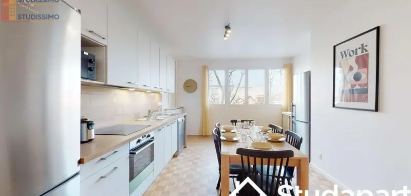 Studio 13m² Colombes - Meublé, DPE A - Photo 9