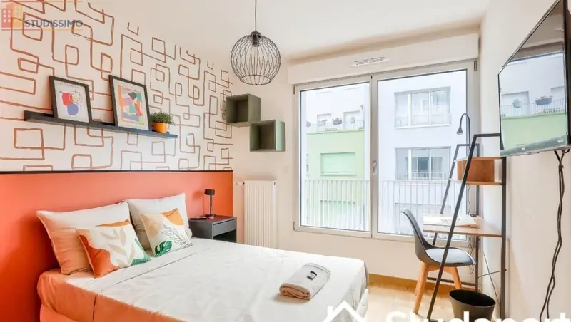 Studio meublé 9m² Asnières-sur-Seine - Meublé, DPE B - Photo 4