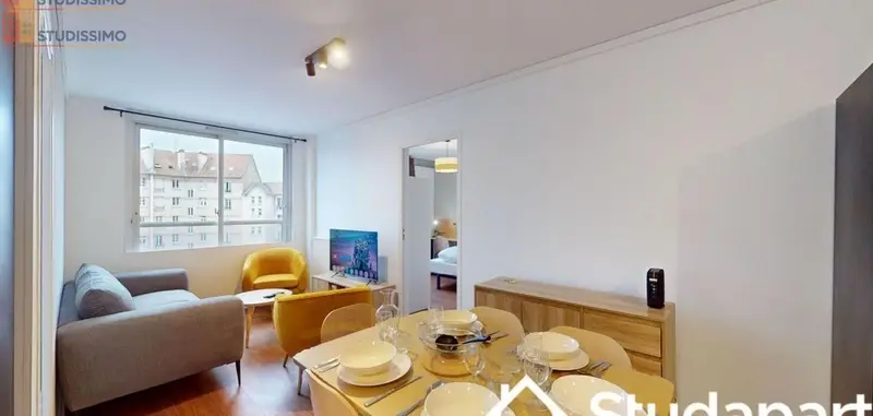 Studio 9m² Asnières-sur-Seine - Meublé, lumineux - Photo 1