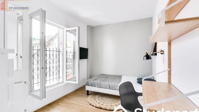 Studio meublé 20m² Nanterre - Lumineux, DPE A - Photo 3