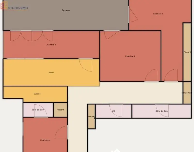 Studio meublé 18m² Clichy 92110 - Lumineux - Photo 2