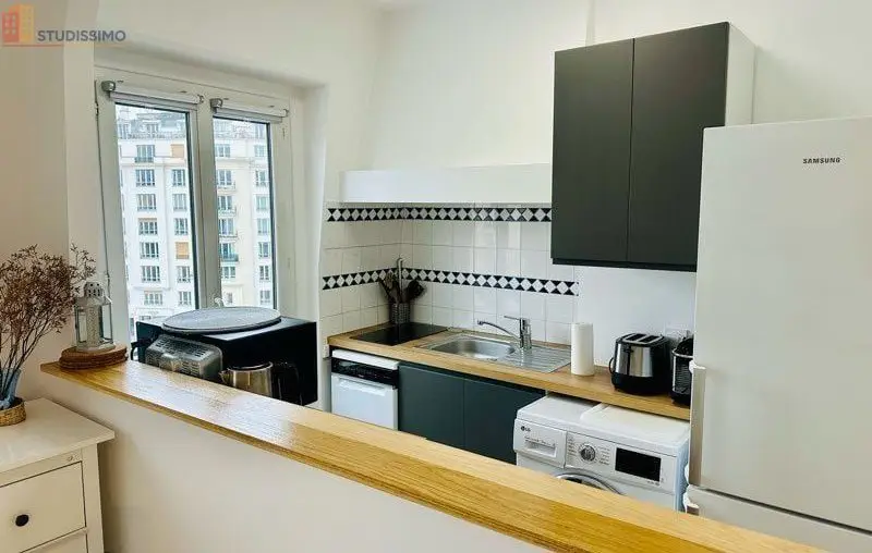 Studio 27m² Neuilly-sur-Seine - Très lumineux, meublé - Photo 2