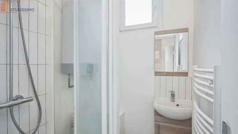 Studio meublé 17m² Asnières-sur-Seine - Meublé, DPE D - Photo 12