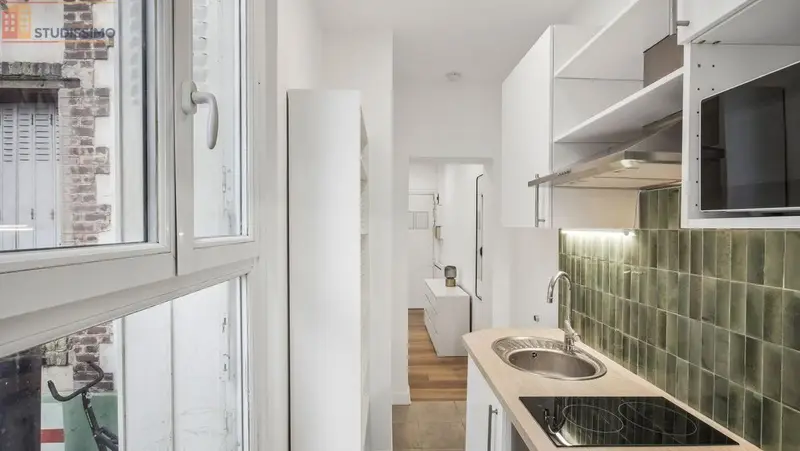Studio meublé 17m² Asnières-sur-Seine - Meublé, DPE D - Photo 4