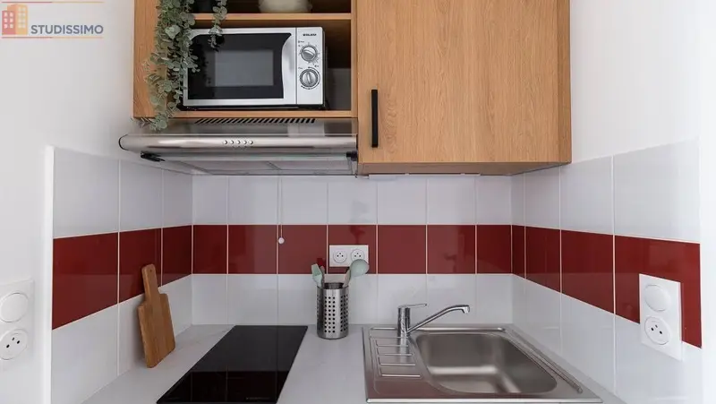 Studio meublé 18m² Clichy - Meublé, 1 pièce - Photo 1