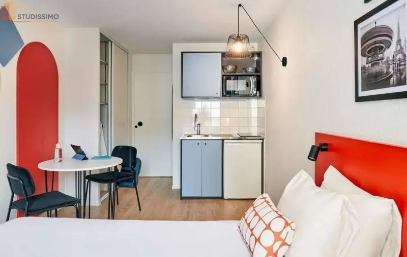 Studio meublé 18m² Vanves - Lumineux - Photo 12