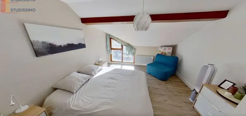 Studio 39m² Gérardmer - Duplex, étage 3 - Photo 3