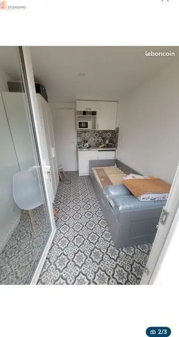 Studio 10m² Colombes 92700 - Meublé, terrasse - Photo 2