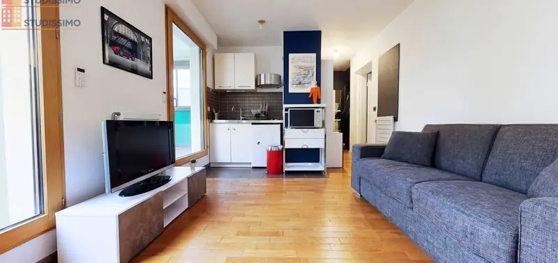 Studio meublé 33m² Boulogne-Billancourt - Rives de Seine, lumineux - Photo 1