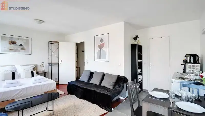 Studio meublé 22m² Clichy 92110 - Calme et lumineux - Photo 6