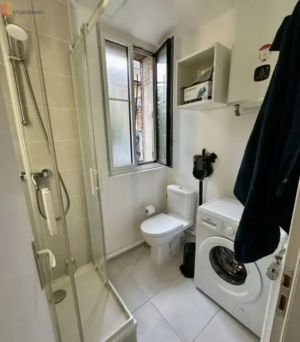 Studio meublé 14m² Asnières-sur-Seine - Calme, proche métro - Photo 2