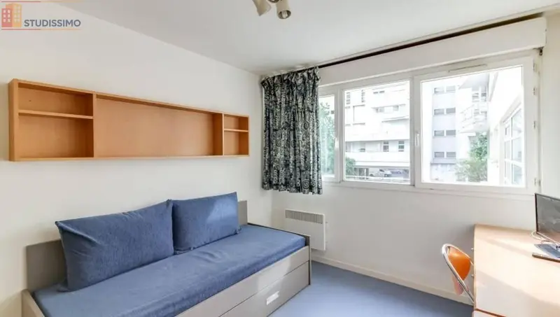 Studio meublé 18m² Courbevoie - Calme, lumineux - Photo 1