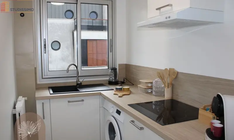Studio 28m² Boulogne-Billancourt - Meublé, calme - Photo 2