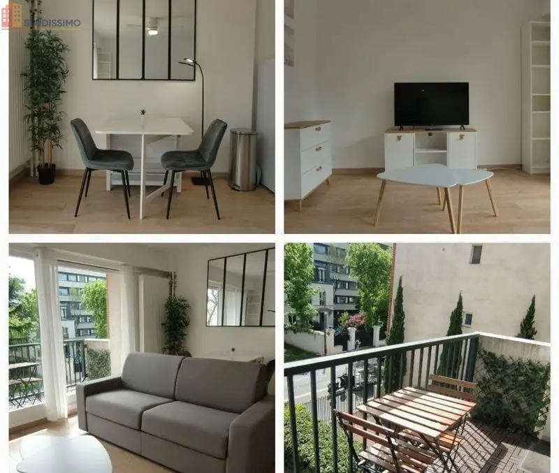 Studio meublé 30m² Courbevoie - Parking, lumineux - Photo 2