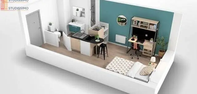 Studio meublé 17m² Gennevilliers - Meublé, 17m² - Photo 5