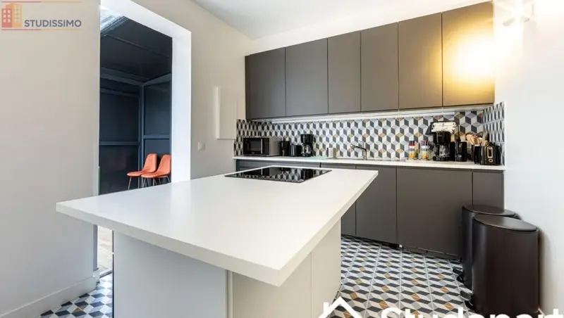 Studio meublé 12m² Boulogne-Billancourt - Calme, lumineux - Photo 8