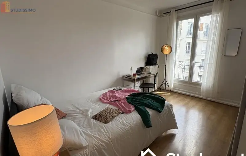 Studio meublé 12m² Courbevoie - 6e étage, lumineux - Photo 1